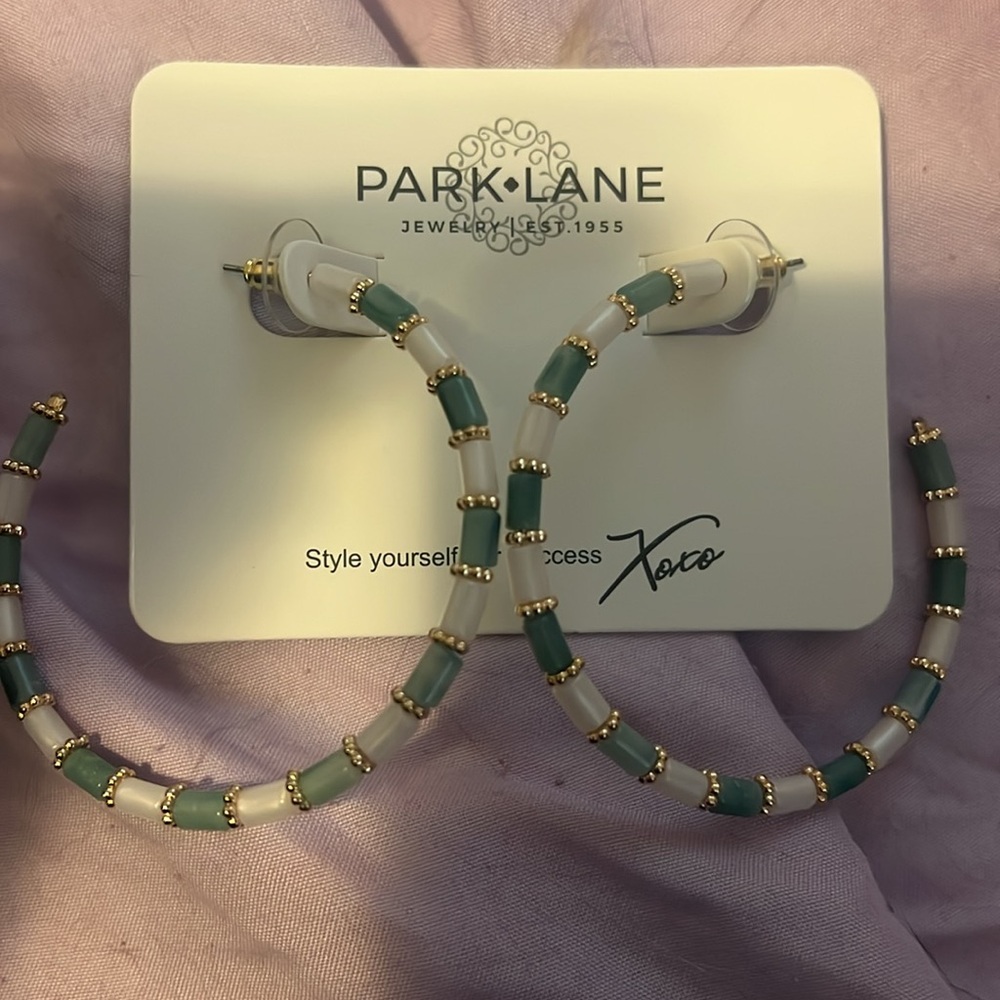 Park Lane sparkle box March 2024 Hop Earrings- NEW!! 🆕